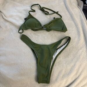 Green Bikini Set